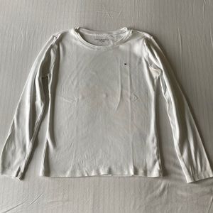 White long sleeve t shirt